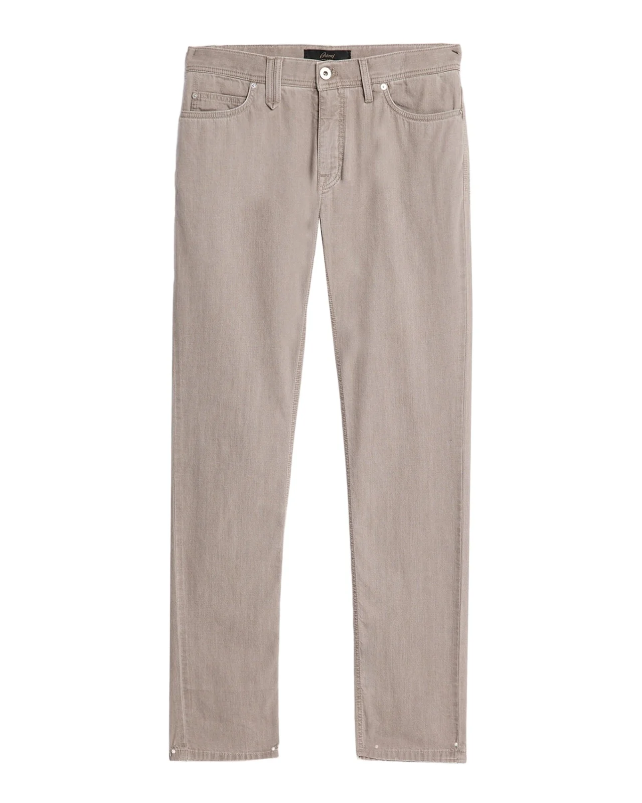 Men's Slim-Fit Washed Denim Five-Pocket Pants Men's Slim-Fit Washed Denim Five-Pocket Pants