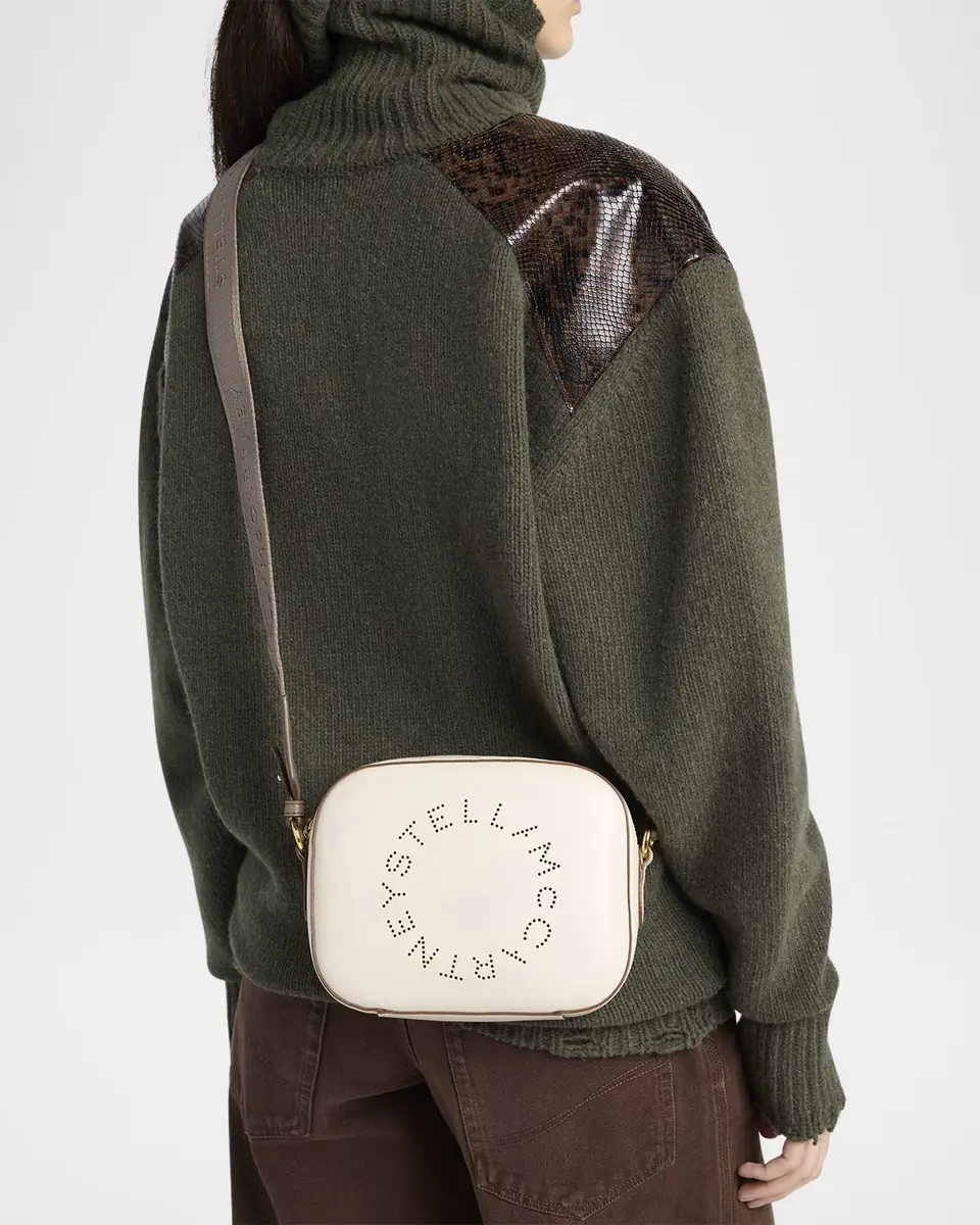 Stella McCartney Vegan Leather Logo Shoulder Bag | Thumbnail 2 Stella McCartney Vegan Leather Logo Shoulder Bag | Thumbnail 2