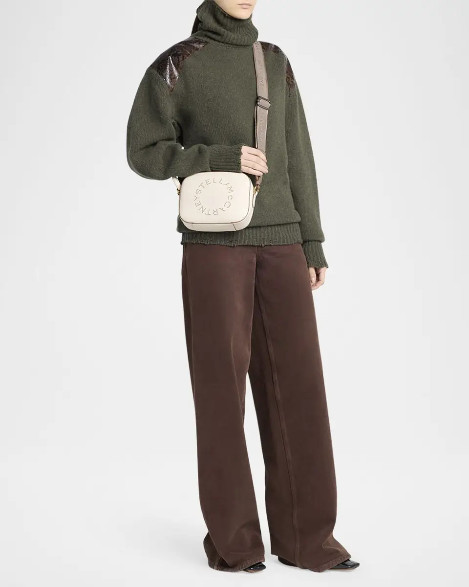 Stella McCartney Vegan Leather Logo Shoulder Bag | Thumbnail 5 Stella McCartney Vegan Leather Logo Shoulder Bag | Thumbnail 5