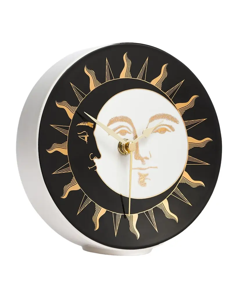 FORNASETTI Giorno e Notte Table Clock | Image 1 FORNASETTI Giorno e Notte Table Clock | Image 1