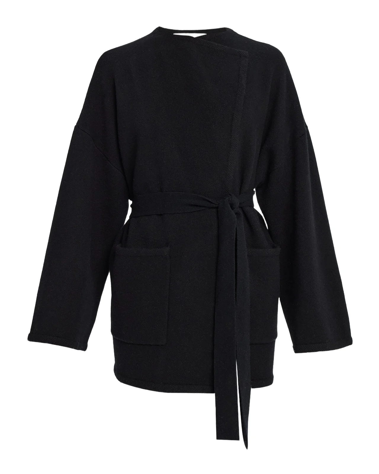 Coline Belted Patch Pocket Cardigan