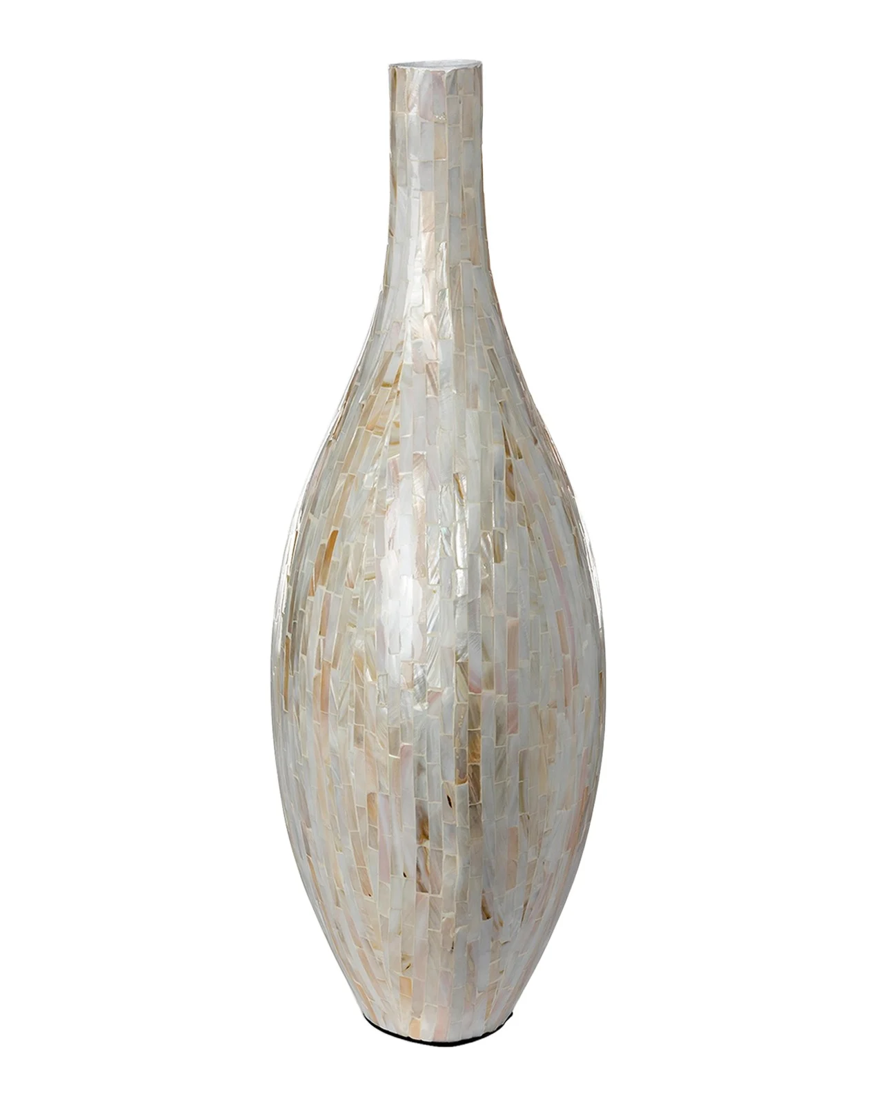 Park Hill Collection Capraia Coast Mother-of-Pearl Mosaic Vessel, 24"