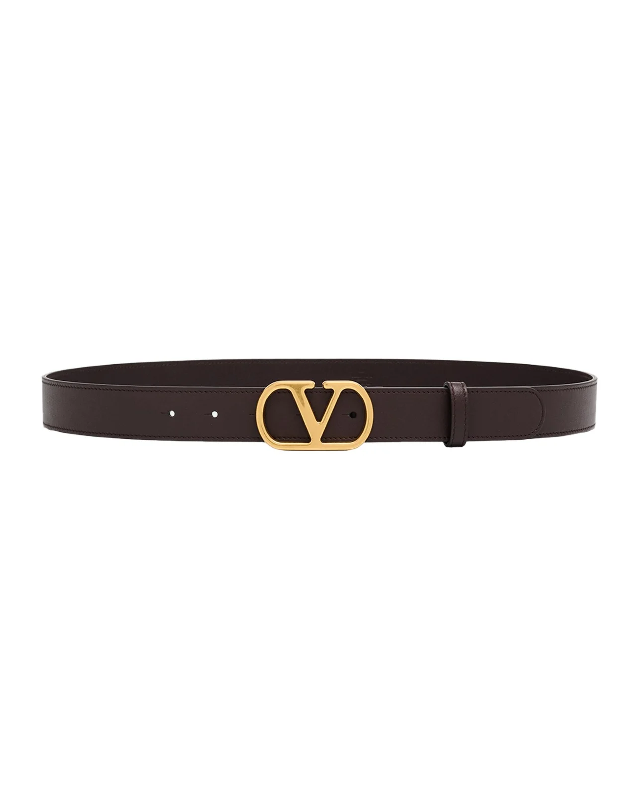 VLogo Signature Calfskin Leather Belt, 30mm VLogo Signature Calfskin Leather Belt, 30mm