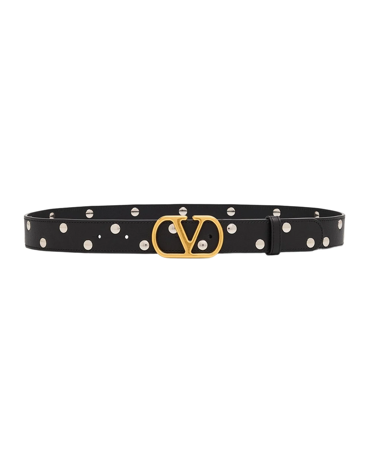 VLogo Signature Calfskin Leather Belt, 30mm VLogo Signature Calfskin Leather Belt, 30mm