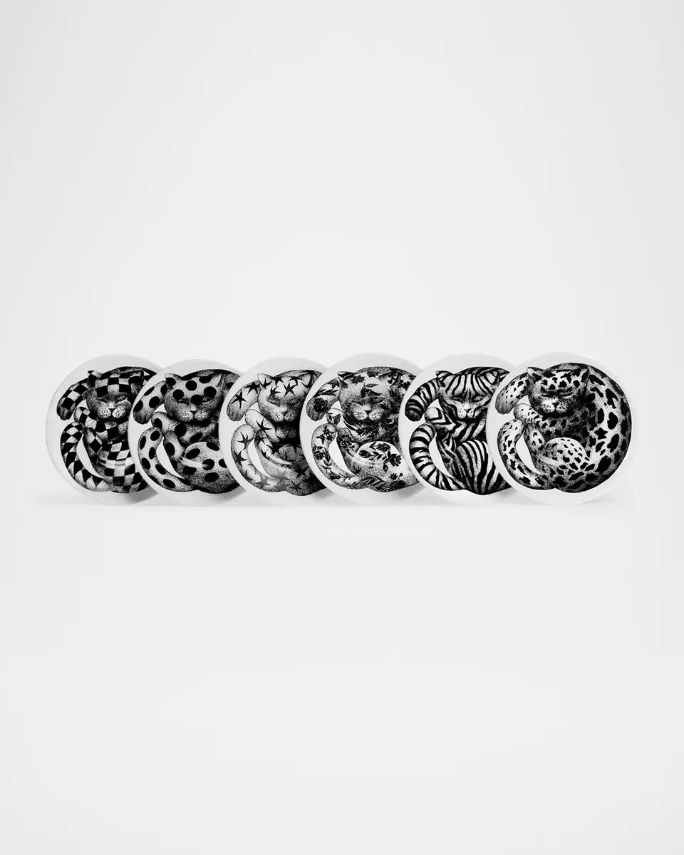 FORNASETTI High Fidelity Coffee Cups, Set of 6 | Thumbnail 2 FORNASETTI High Fidelity Coffee Cups, Set of 6 | Thumbnail 2