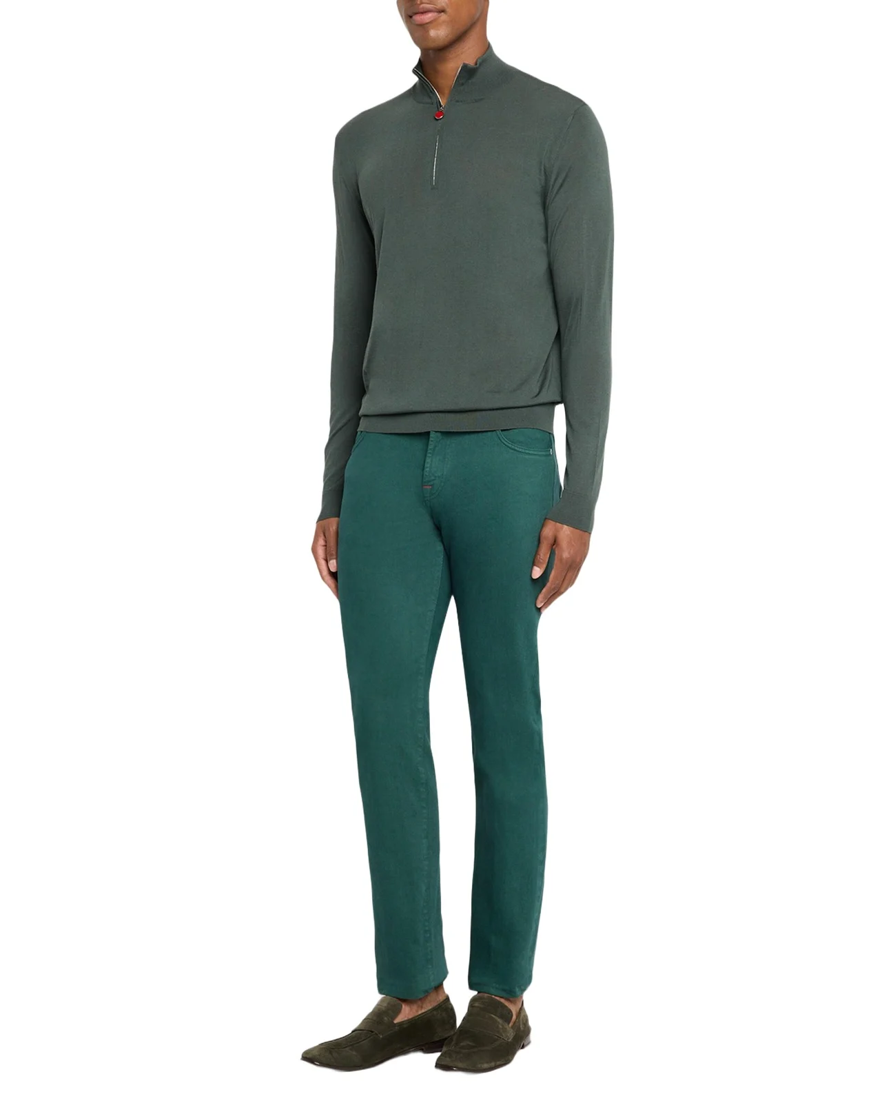 Men's Wool Half-Zip Sweater