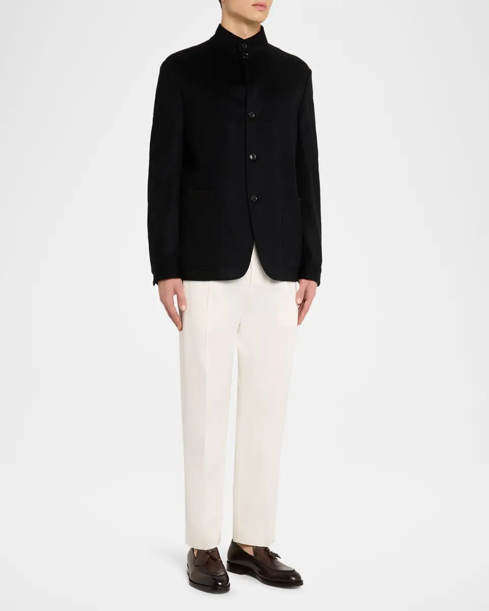 ZEGNA Men's Oasi Cashmere Il Conte Jacket | Thumbnail 2 ZEGNA Men's Oasi Cashmere Il Conte Jacket | Thumbnail 2