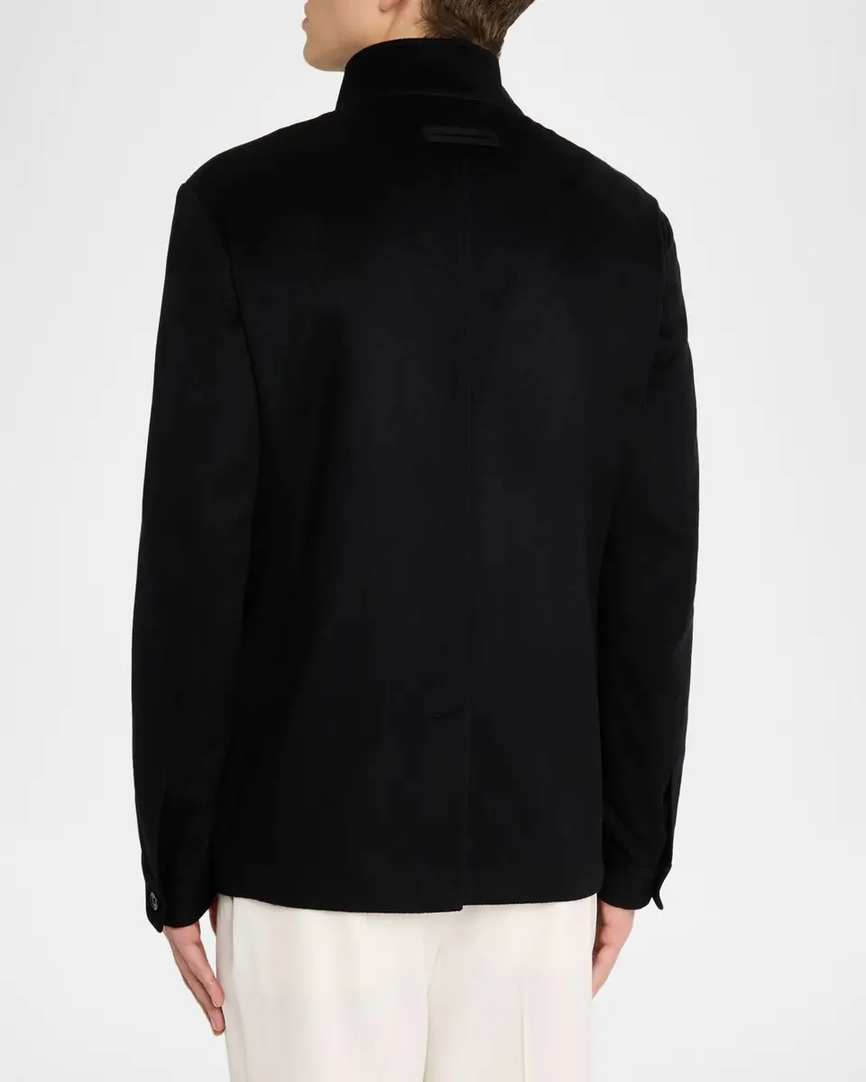 ZEGNA Men's Oasi Cashmere Il Conte Jacket | Thumbnail 3 ZEGNA Men's Oasi Cashmere Il Conte Jacket | Thumbnail 3