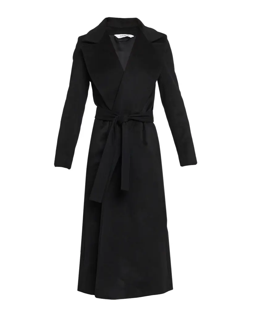 Fleurette Elle Cashmere Wrap Coat