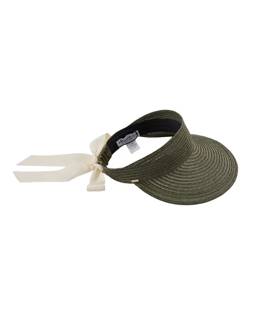 Eugenia Kim Ricky Hemp Packable Visor | Image 1 Eugenia Kim Ricky Hemp Packable Visor | Image 1