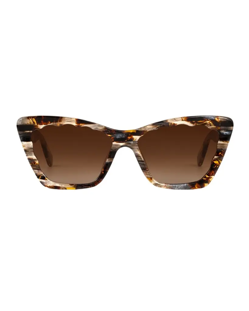 KREWE Brigitte Acetate Cat-Eye Sunglasses | Image 1 KREWE Brigitte Acetate Cat-Eye Sunglasses | Image 1