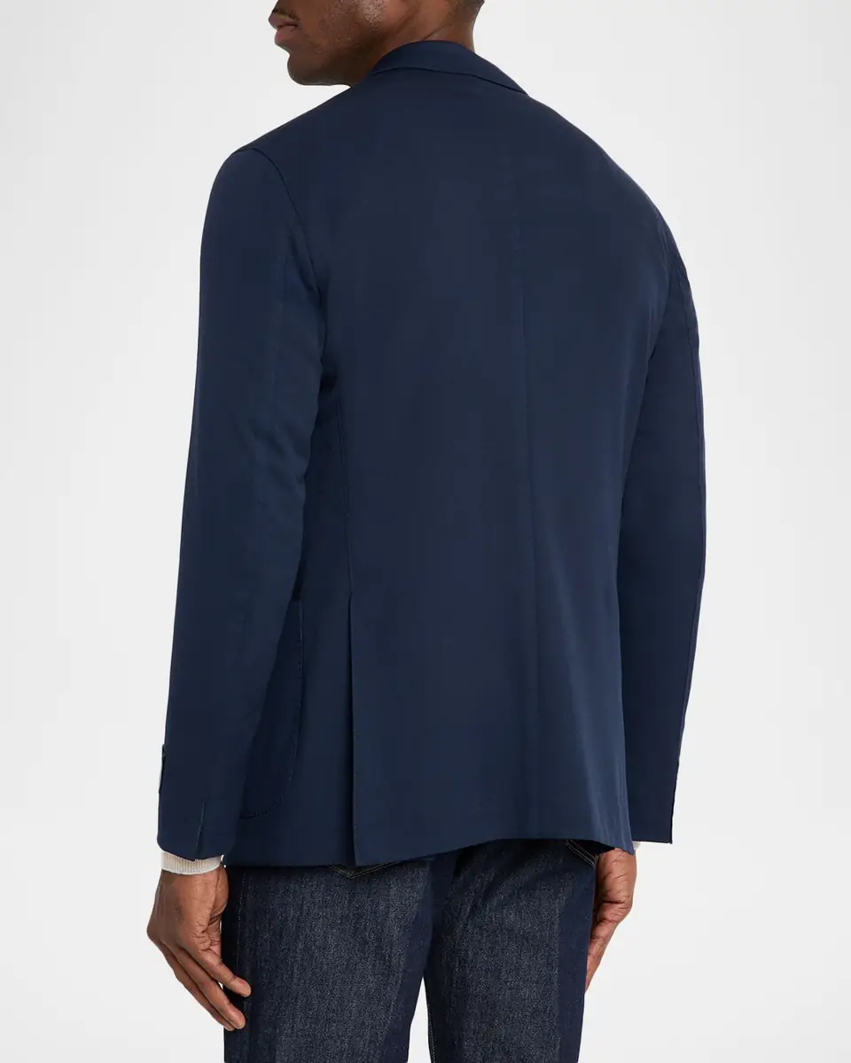 Boglioli Men's Wool Two-Button Jacket | Thumbnail 3