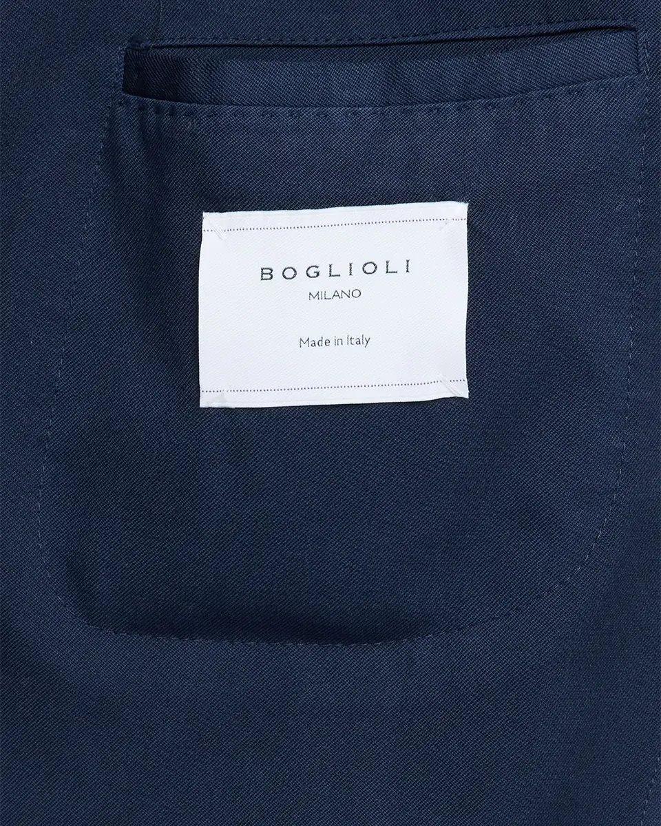 Boglioli Men's Wool Two-Button Jacket | Thumbnail 6