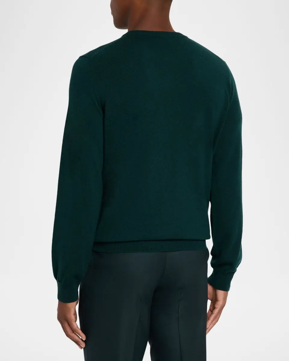 Giorgio Armani Men's Cashmere Crewneck Sweater | Thumbnail 2 Giorgio Armani Men's Cashmere Crewneck Sweater | Thumbnail 2