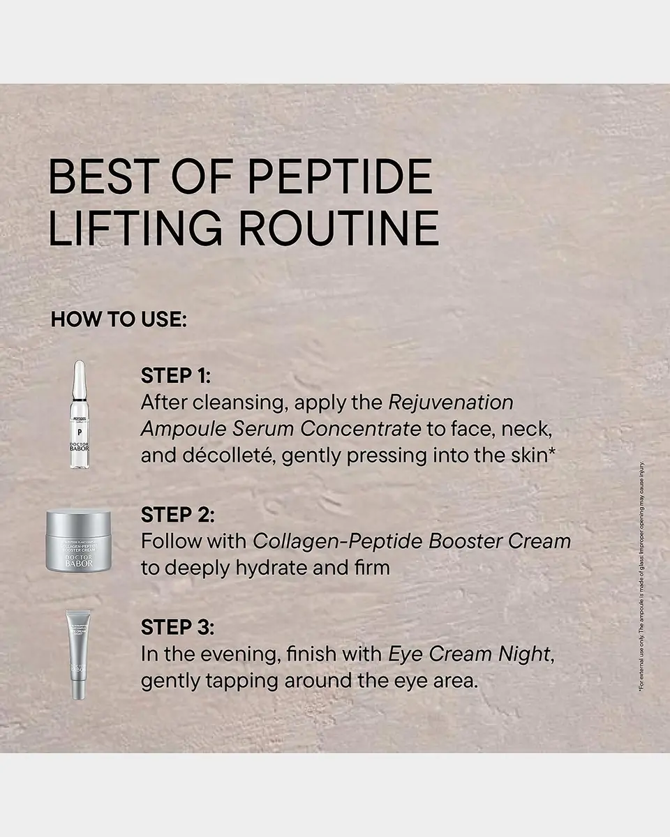 Babor Peptide Lifting Routine | Thumbnail 4 Babor Peptide Lifting Routine | Thumbnail 4