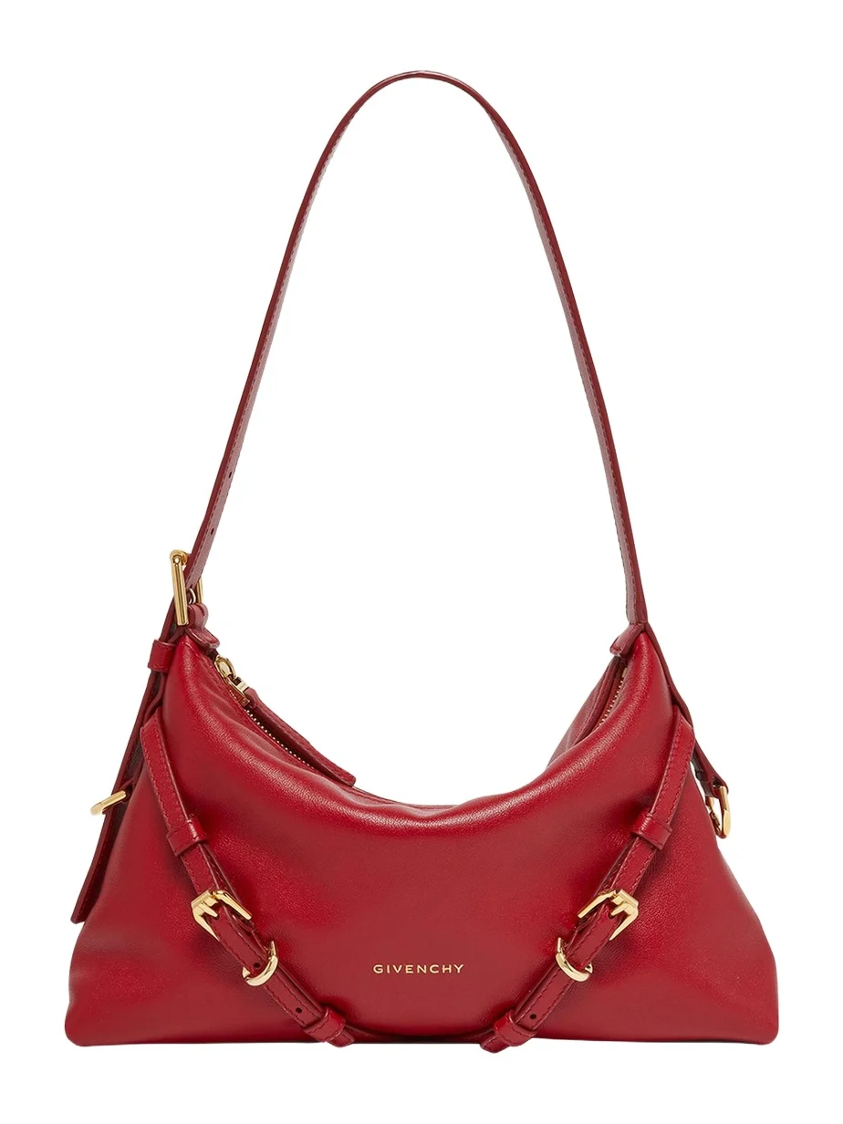 Voyou Mini Shoulder Bag in Shiny Leather Voyou Mini Shoulder Bag in Shiny Leather