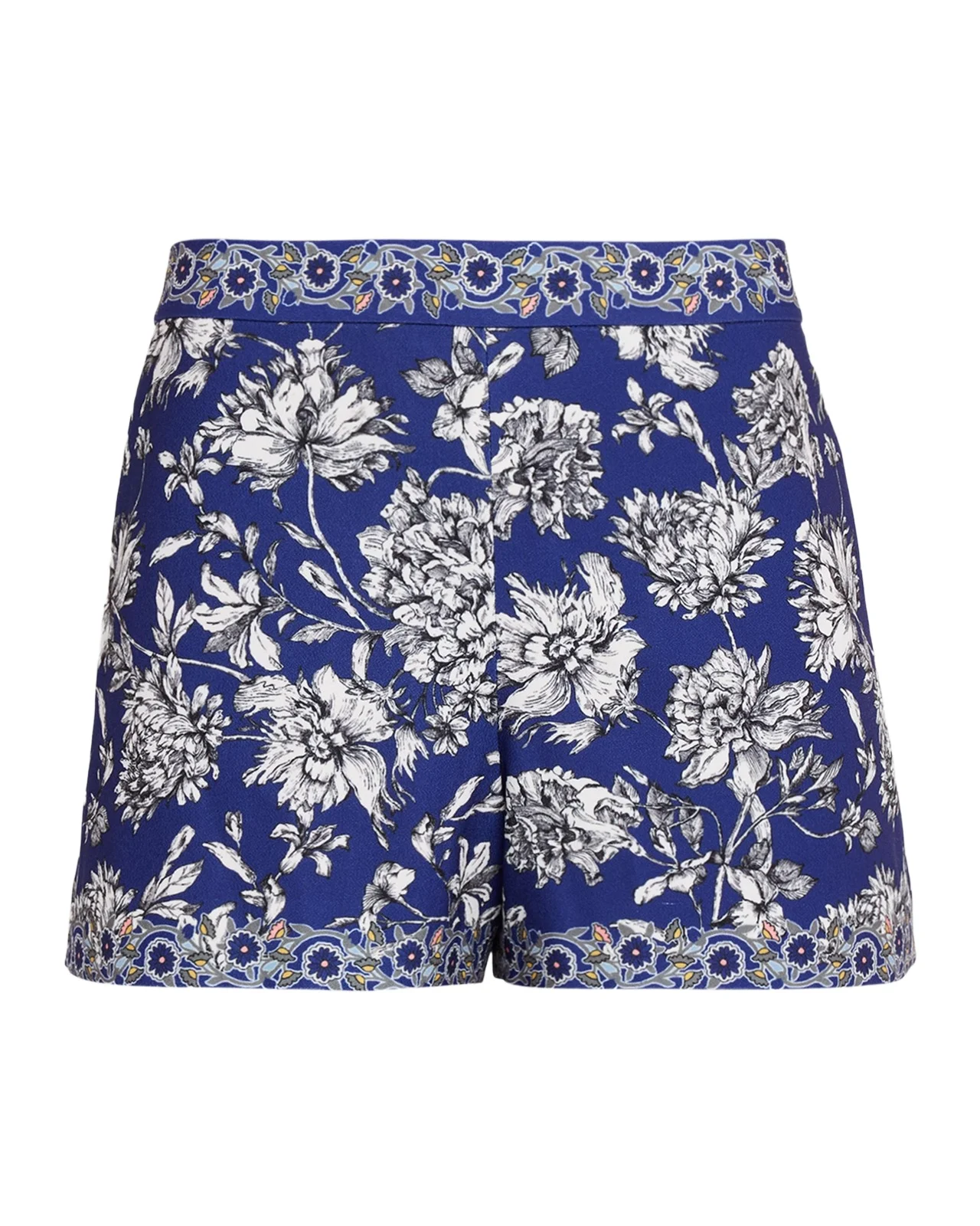 Alice + Olivia Hera Forevermore High-Rise Back Zip Shorts