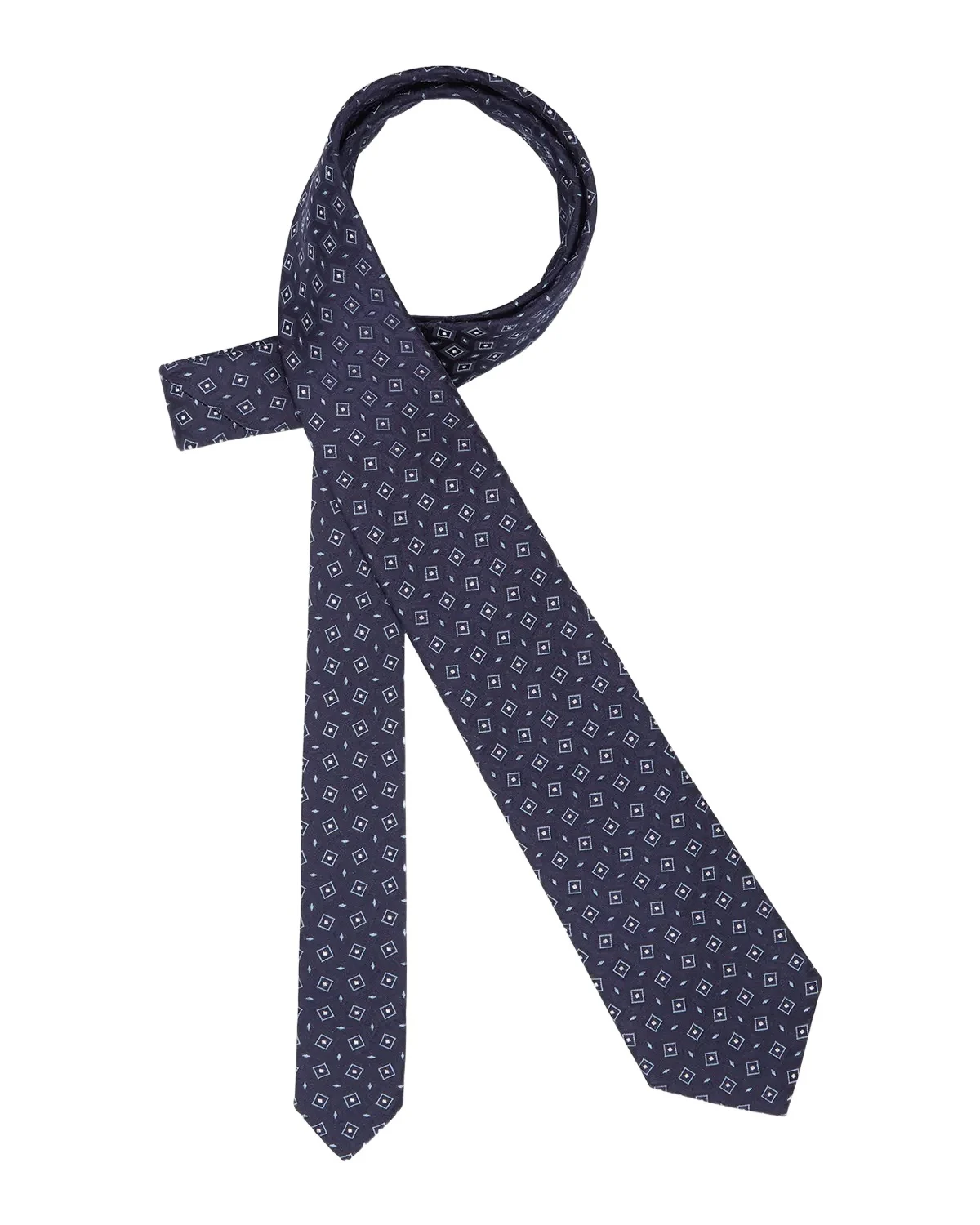 Men's Box-Jacquard Silk Tie
