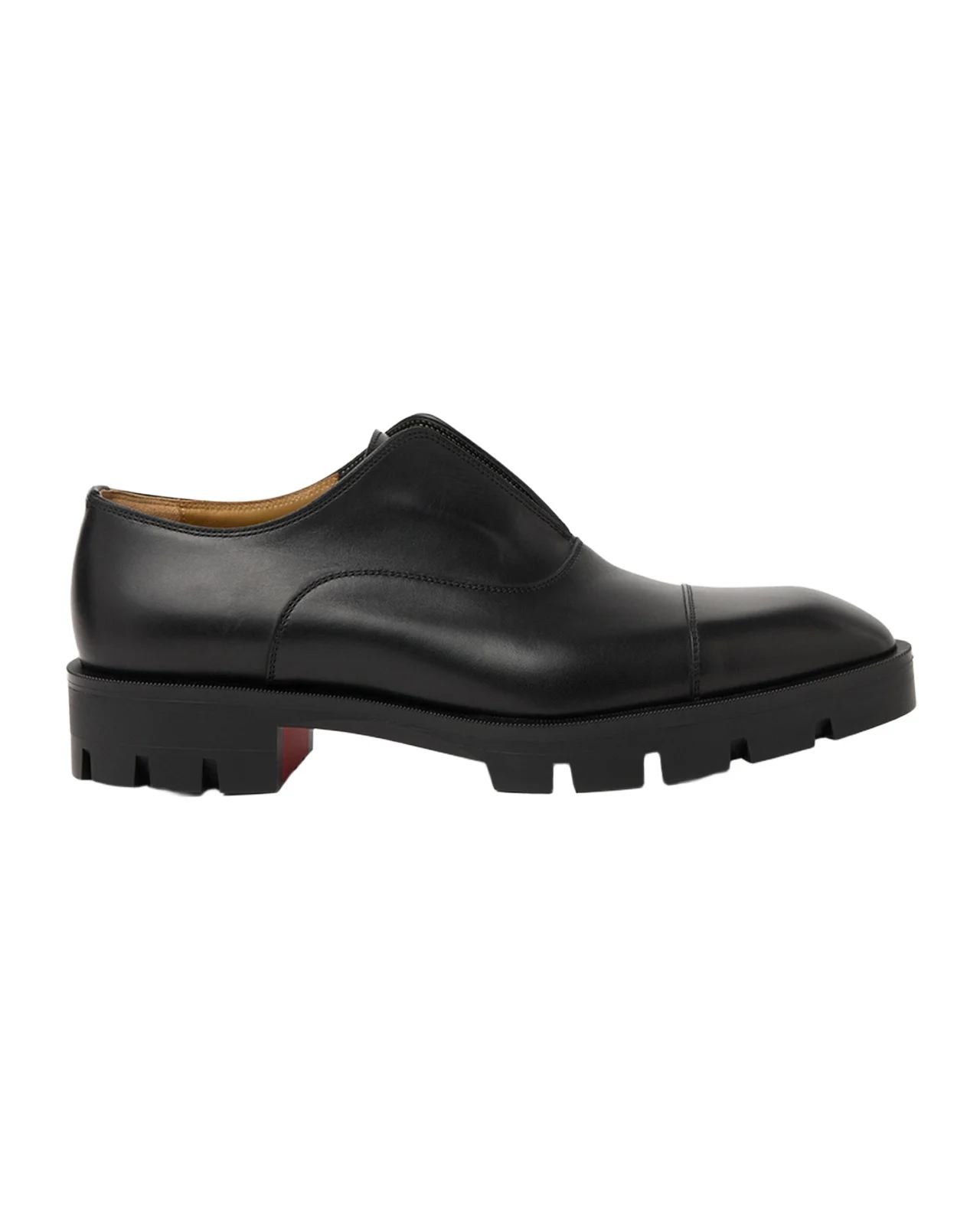 Men's Alpha Lion Flat Cap-Toe Lug-Sole Loafers Men's Alpha Lion Flat Cap-Toe Lug-Sole Loafers