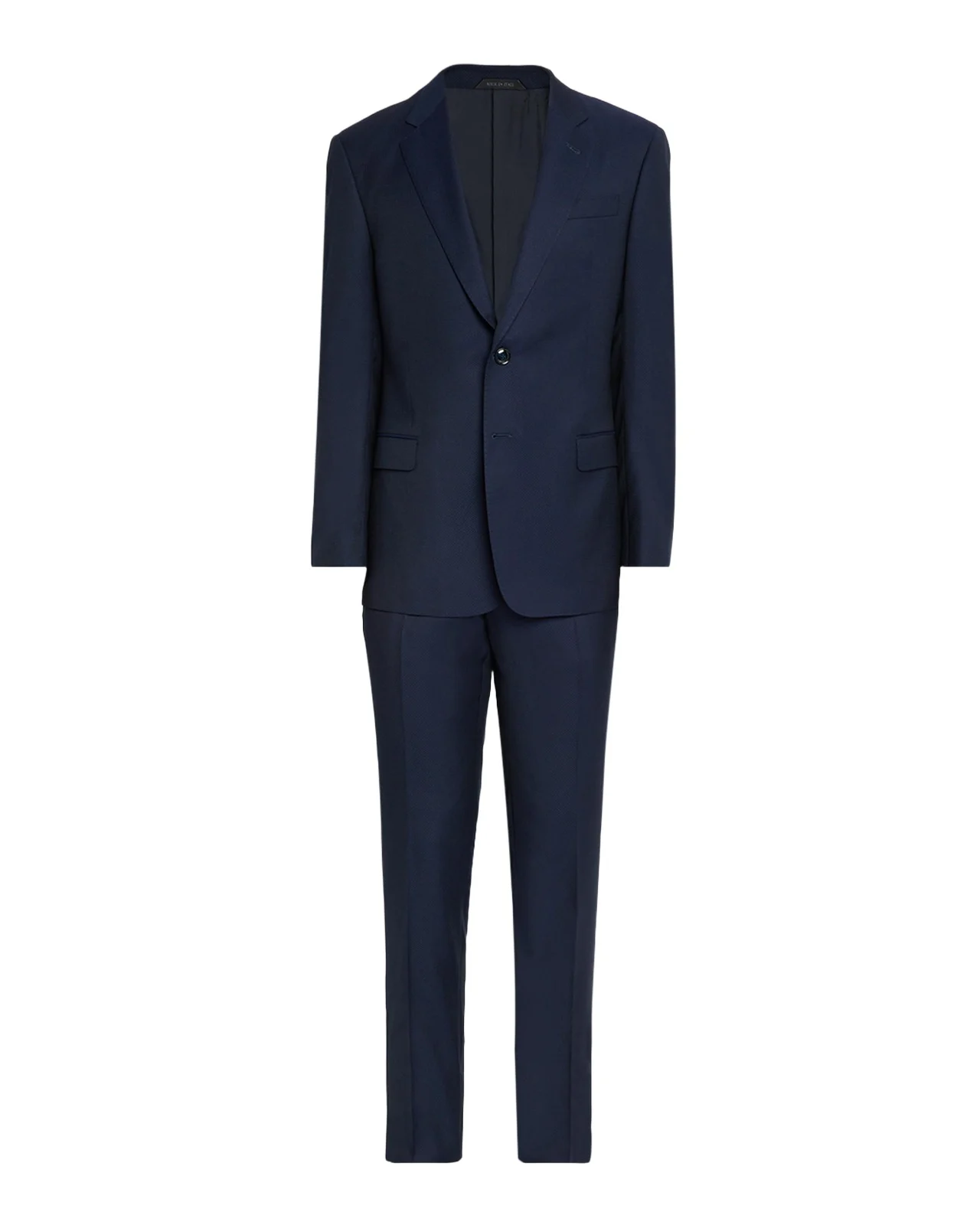 Men's Wool and Viscose Textured Two-Piece Suit Men's Wool and Viscose Textured Two-Piece Suit