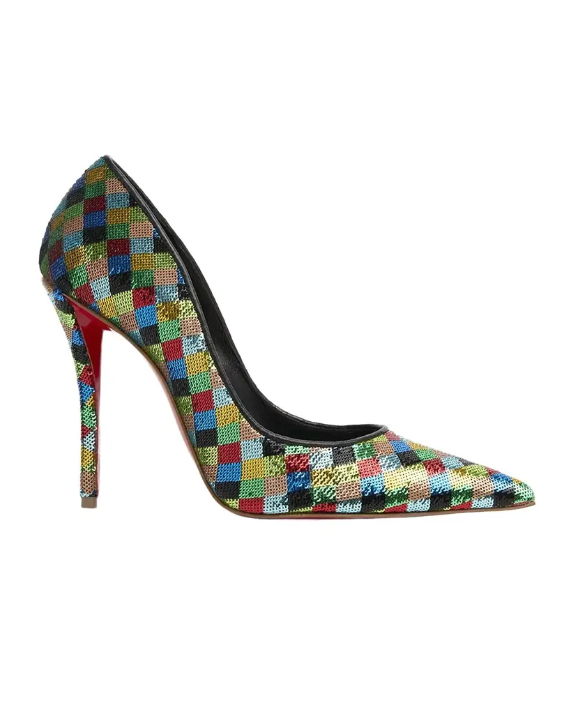 100mm Miss Z Sequined Harlequin Pumps 100mm Miss Z Sequined Harlequin Pumps