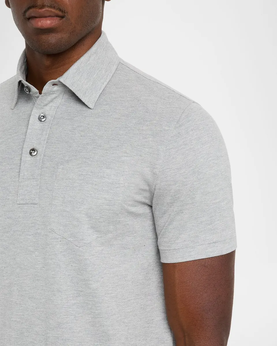 Ralph Lauren Purple Label Cotton-Cashmere Piqué Polo Shirt | Thumbnail 5 Ralph Lauren Purple Label Cotton-Cashmere Piqué Polo Shirt | Thumbnail 5
