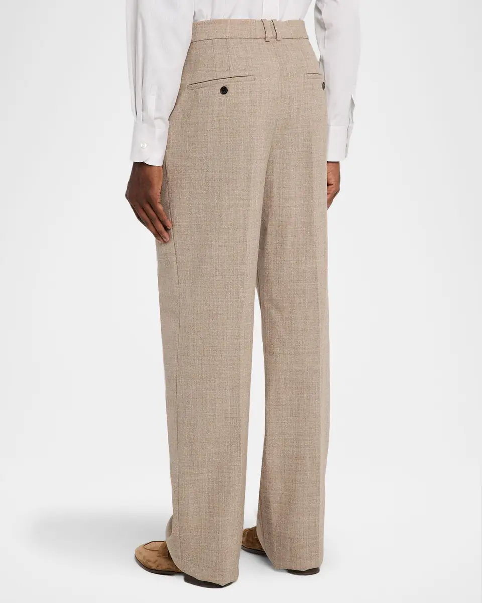 Saint Laurent Men's Straight-Leg Trousers | Thumbnail 3