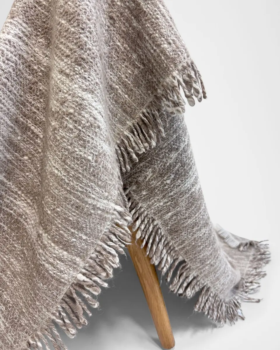 Sand River Tibetan Pulu Cashmere Throw | Thumbnail 3 Sand River Tibetan Pulu Cashmere Throw | Thumbnail 3