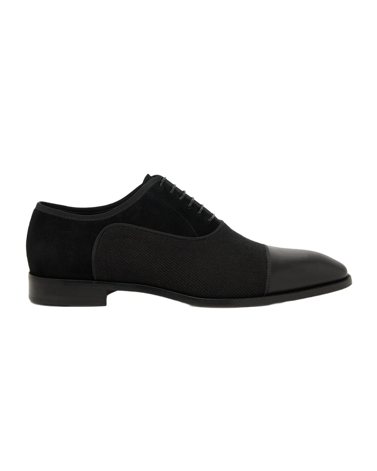 Christian Louboutin Men's Greggory Mixed Media Oxfords