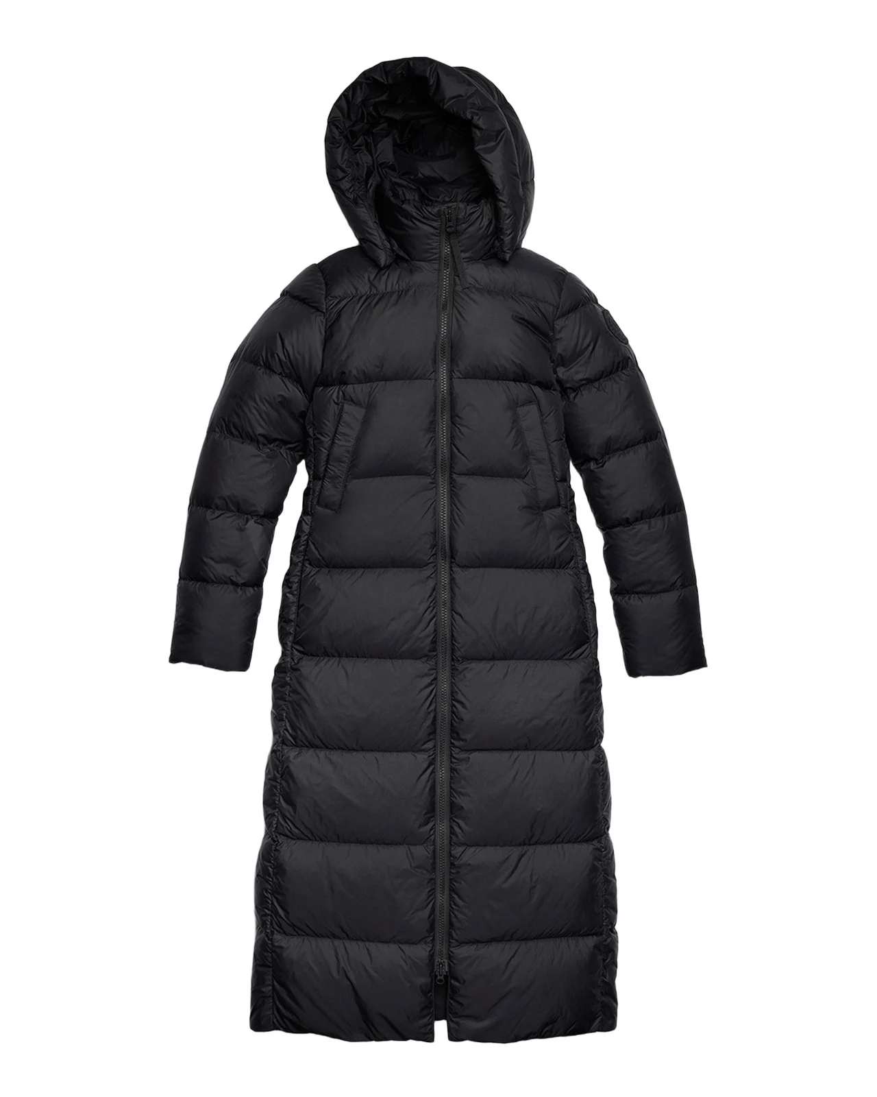 Mystique Long Down Puffer Jacket with Removable Hood Mystique Long Down Puffer Jacket with Removable Hood
