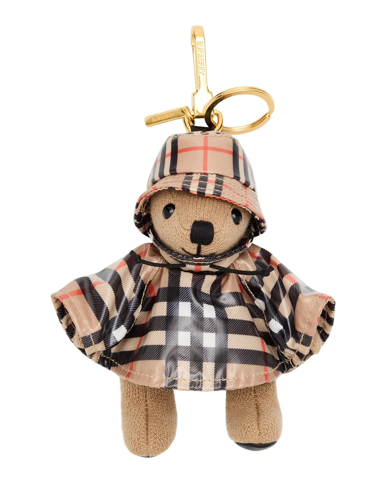 Thomas Check Raincoat Bear Bag Charm Thomas Check Raincoat Bear Bag Charm