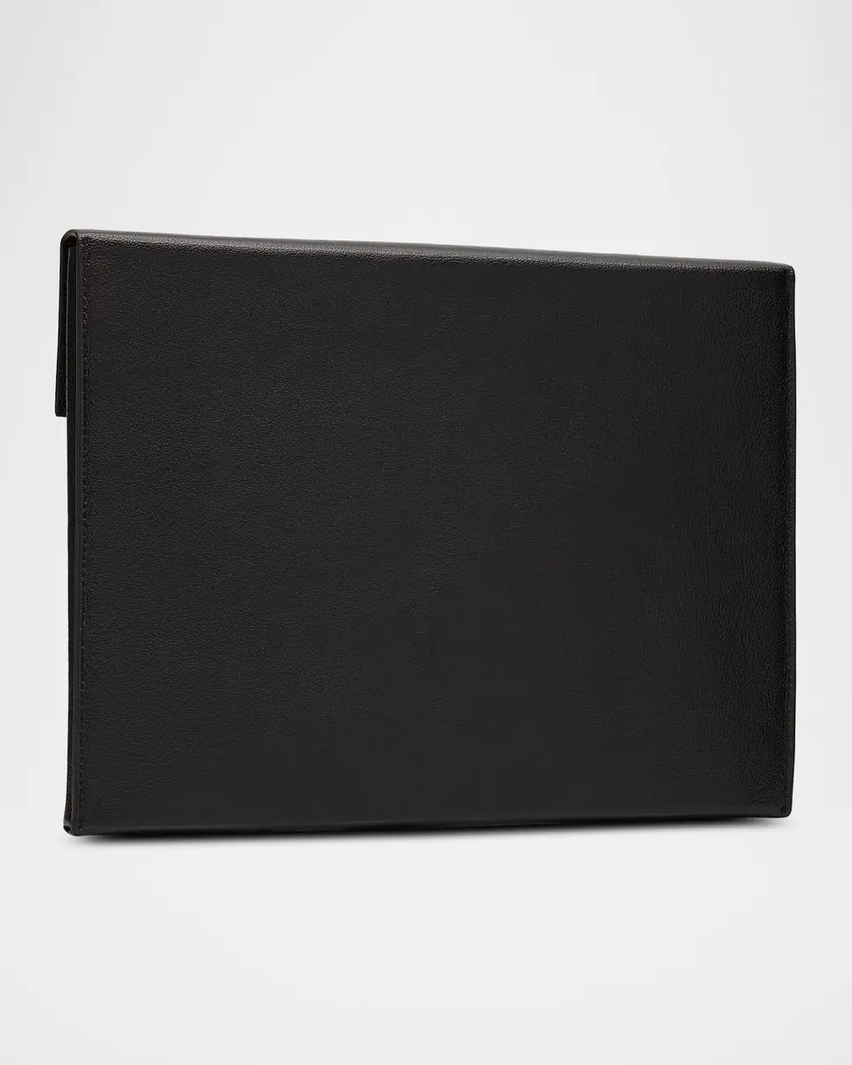 Tom Ford Men's Full-Grain Leather Portfolio Pouch | Thumbnail 3