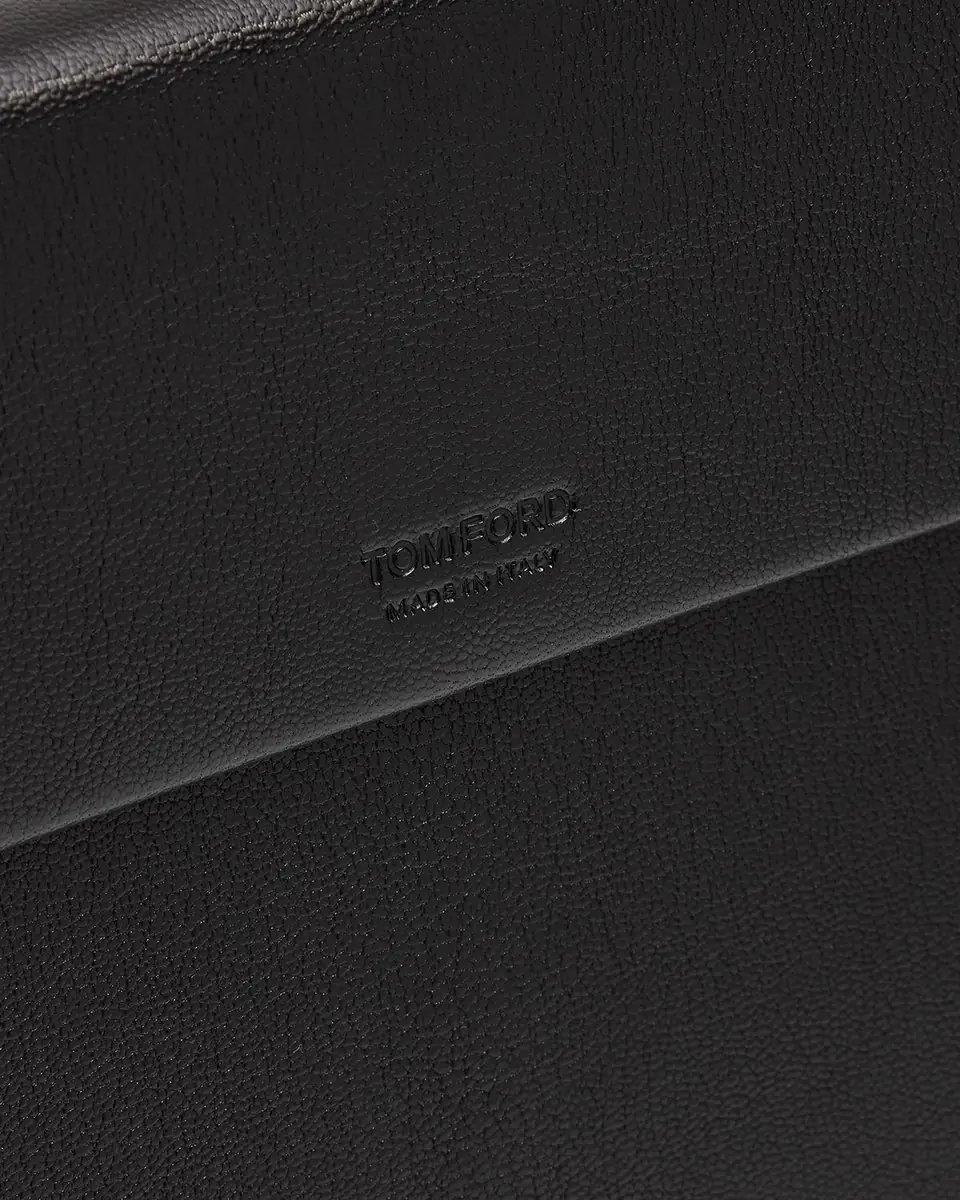 Tom Ford Men's Full-Grain Leather Portfolio Pouch | Thumbnail 6