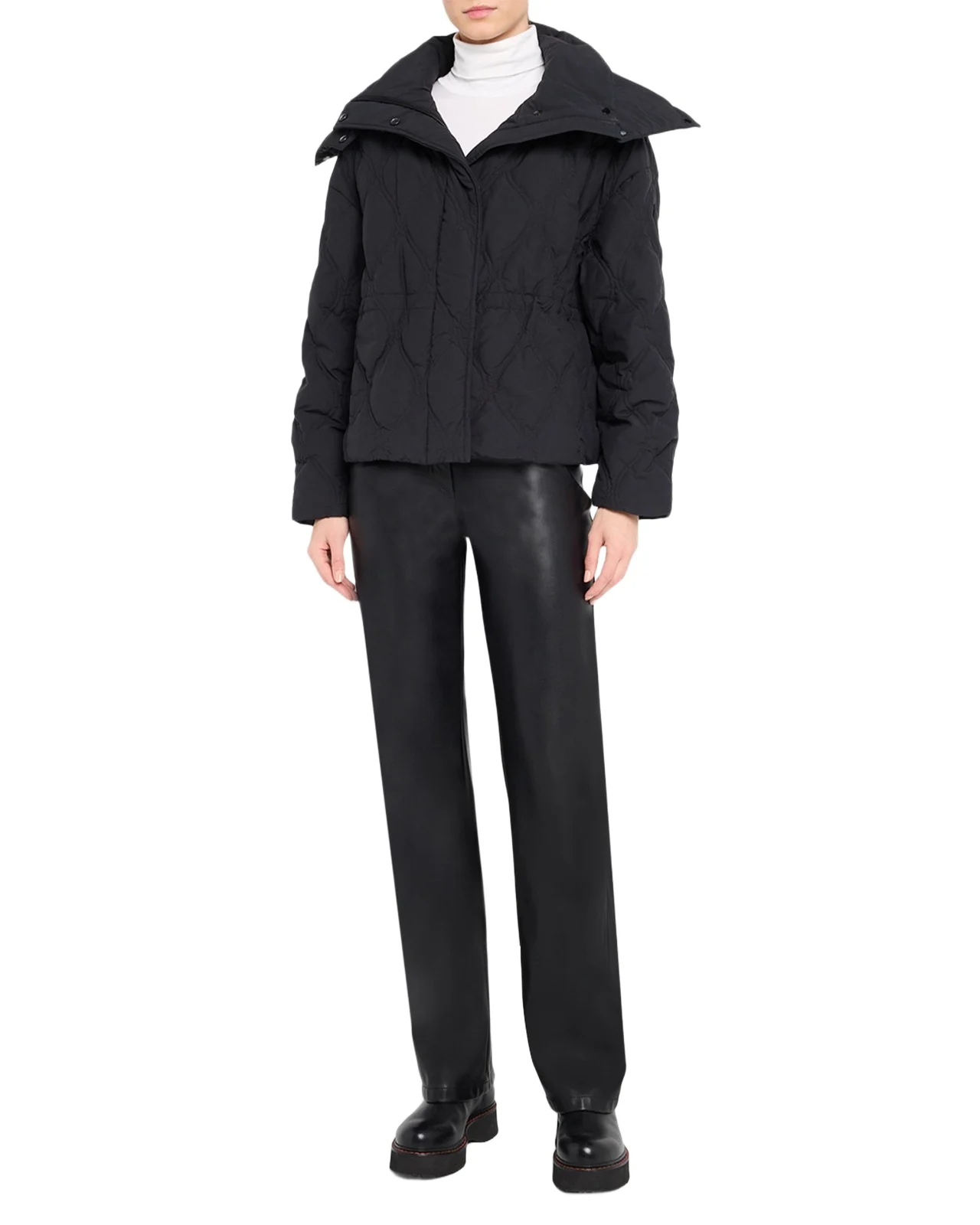 Alessia Quilted Short Down Jacket