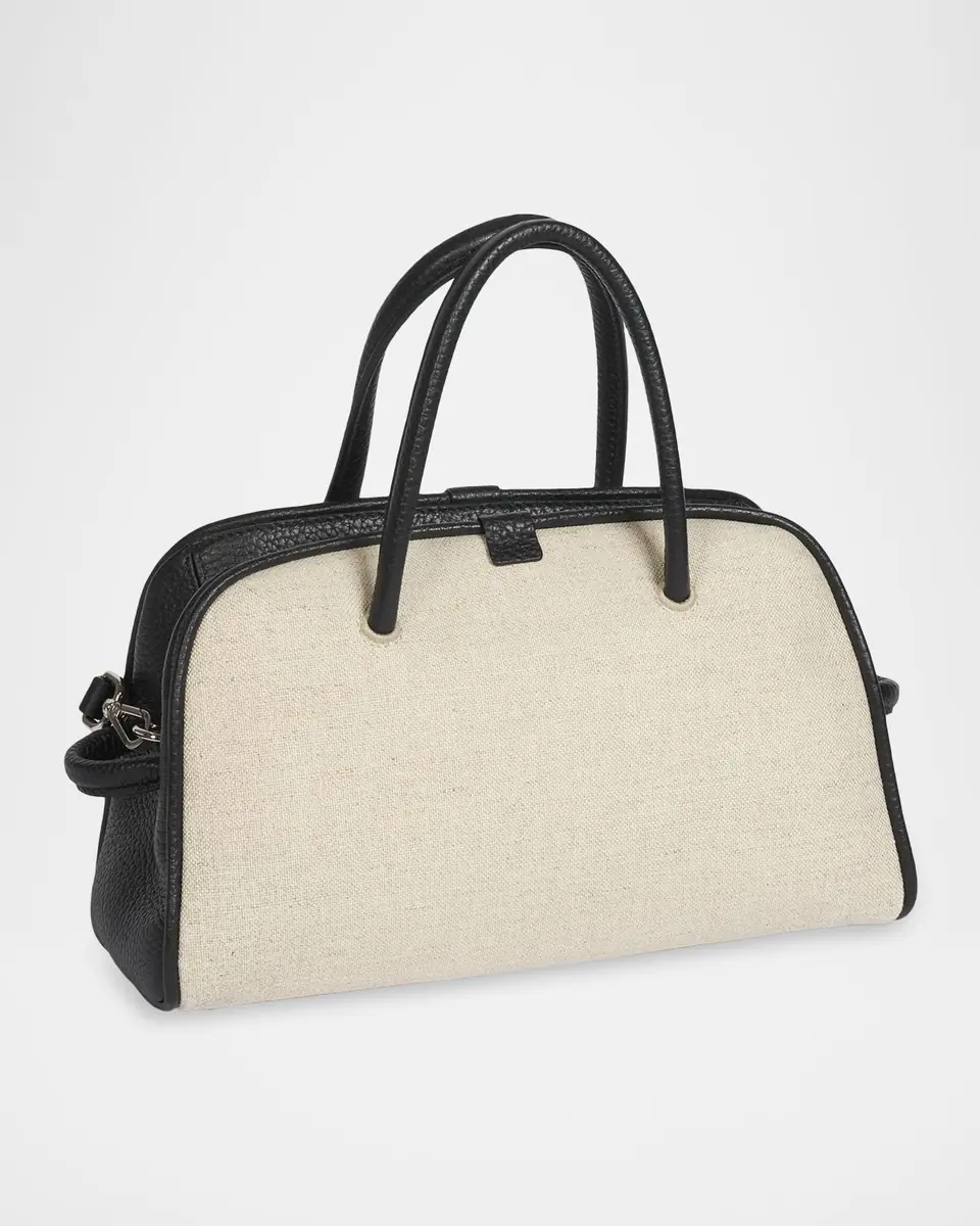 Jacquemus Le Petit Turismo Two-Tone Top Handle Bowling Bag | Thumbnail 8 Jacquemus Le Petit Turismo Two-Tone Top Handle Bowling Bag | Thumbnail 8