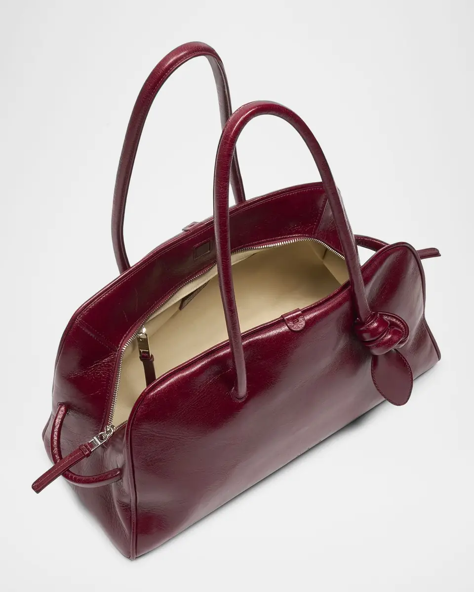 Jacquemus Le Turismo Leather Shoulder Bowling Bag | Thumbnail 2 Jacquemus Le Turismo Leather Shoulder Bowling Bag | Thumbnail 2