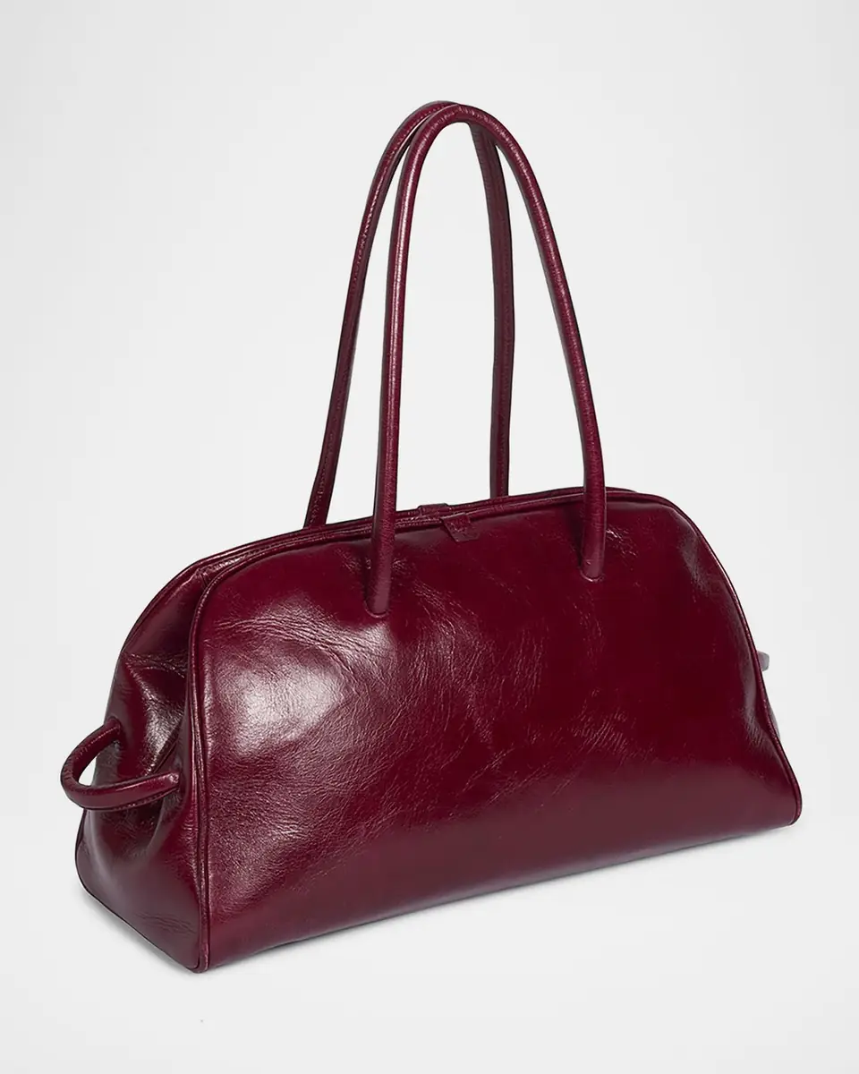 Jacquemus Le Turismo Leather Shoulder Bowling Bag | Thumbnail 4 Jacquemus Le Turismo Leather Shoulder Bowling Bag | Thumbnail 4