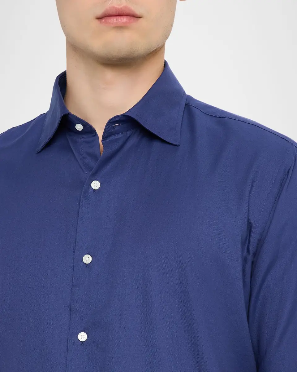 Peter Millar Men's Highlands Twill Sport Shirt | Thumbnail 4 Peter Millar Men's Highlands Twill Sport Shirt | Thumbnail 4