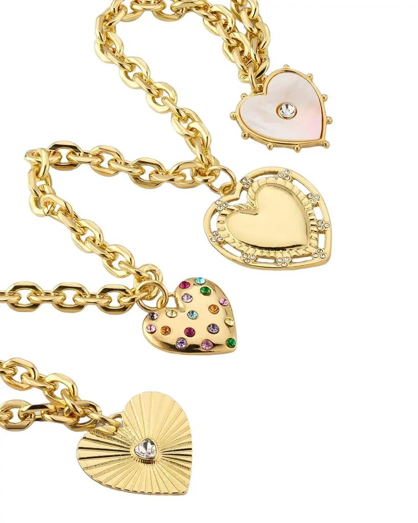 Gold Rush Romance Bag Charm