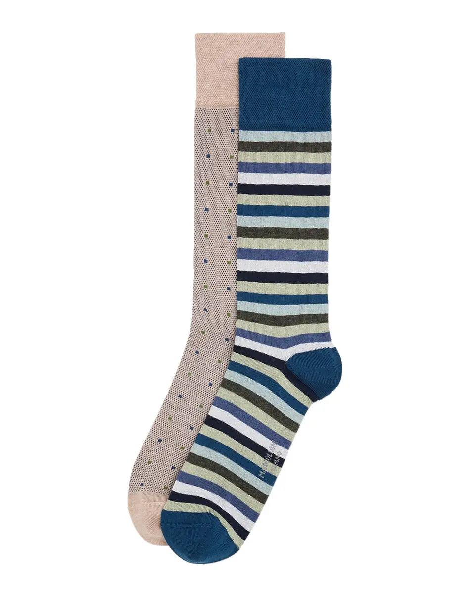 Marcoliani Men's 2-Pack Pima Cotton Crew Socks | Thumbnail 3 Marcoliani Men's 2-Pack Pima Cotton Crew Socks | Thumbnail 3