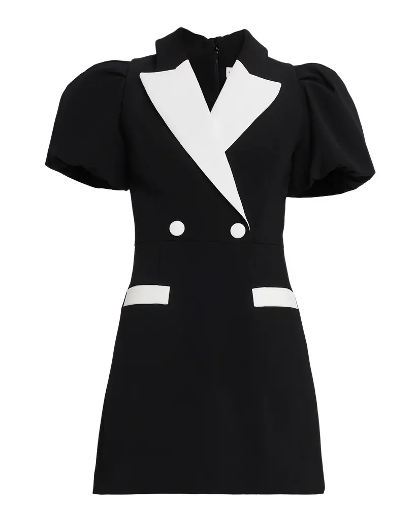 REBECCA VALLANCE Emma Puff-Sleeve Blazer Mini Dress | Image 1 REBECCA VALLANCE Emma Puff-Sleeve Blazer Mini Dress | Image 1