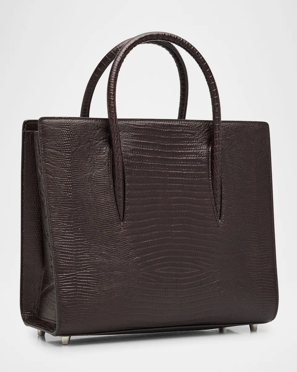 Christian Louboutin Paloma Medium Shoulder Bag in Lizard-Embossed Leather | Thumbnail 3 Christian Louboutin Paloma Medium Shoulder Bag in Lizard-Embossed Leather | Thumbnail 3
