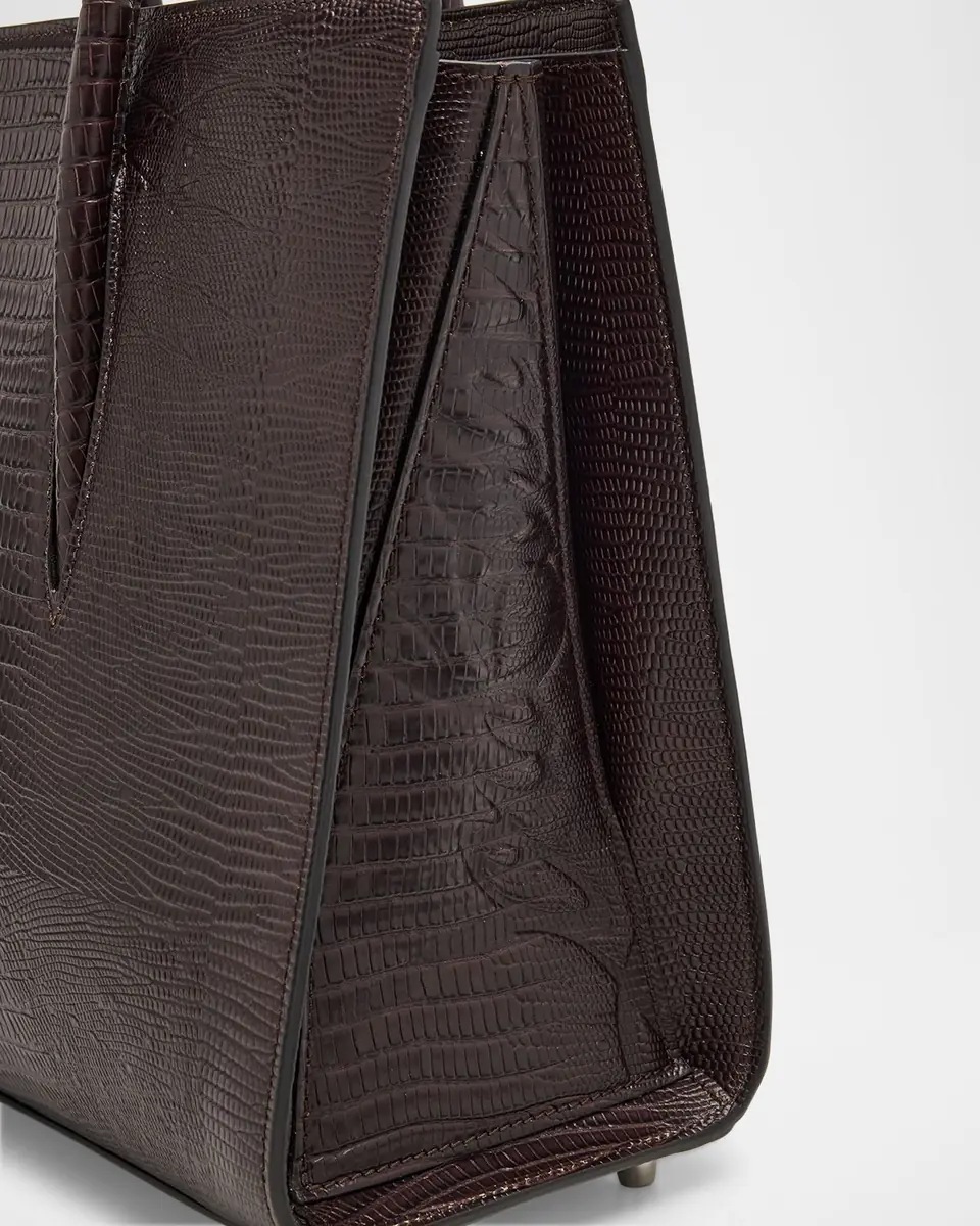 Christian Louboutin Paloma Medium Shoulder Bag in Lizard-Embossed Leather | Thumbnail 7 Christian Louboutin Paloma Medium Shoulder Bag in Lizard-Embossed Leather | Thumbnail 7
