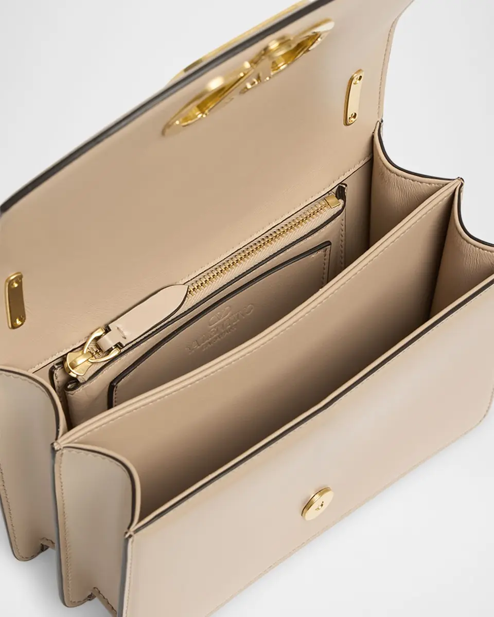Valentino Garavani Vain Small VLOGO Leather Shoulder Bag | Thumbnail 2 Valentino Garavani Vain Small VLOGO Leather Shoulder Bag | Thumbnail 2