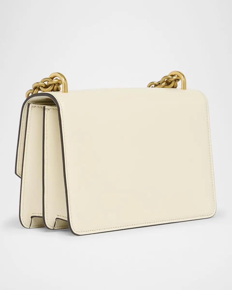 Valentino Garavani Vain Small VLOGO Leather Shoulder Bag | Thumbnail 4 Valentino Garavani Vain Small VLOGO Leather Shoulder Bag | Thumbnail 4