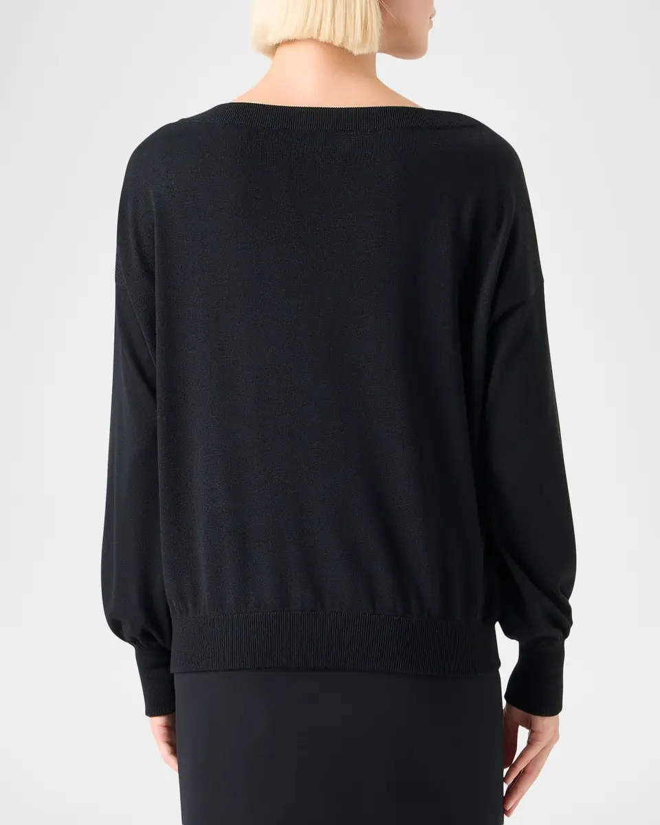 Akris punto Bateau-Neck Knit Sweater | Thumbnail 3