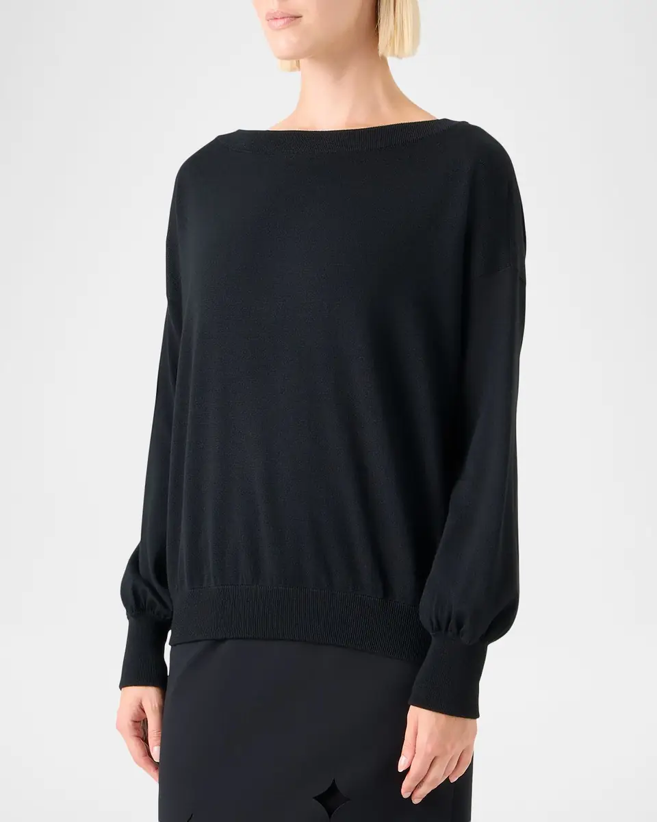 Akris punto Bateau-Neck Knit Sweater | Thumbnail 4