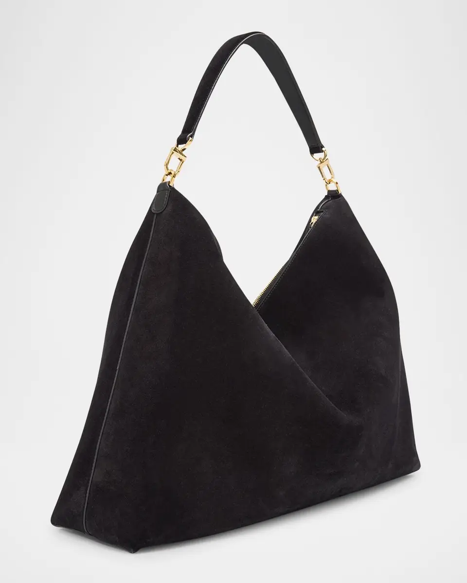 Toteme Bevel Suede Tote Bag | Thumbnail 2 Toteme Bevel Suede Tote Bag | Thumbnail 2