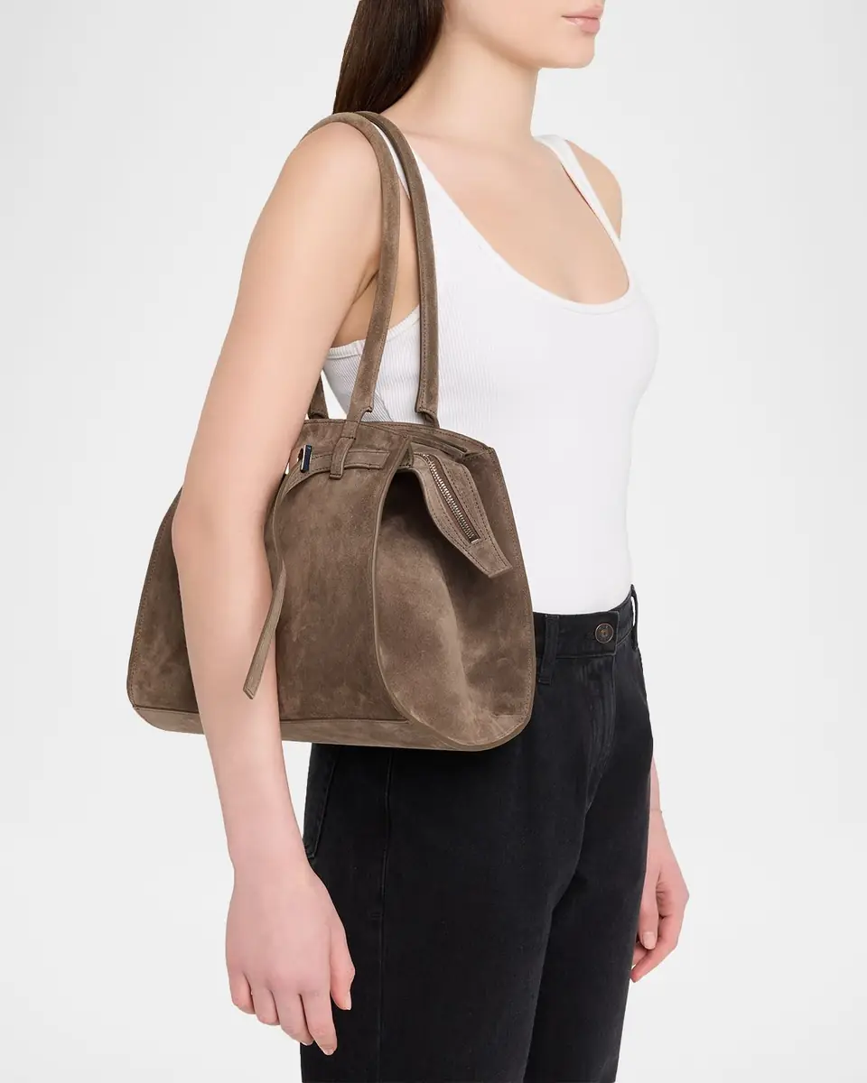 Benedetta Bruzziches Mame Everyday Suede Shoulder Bag | Thumbnail 2 Benedetta Bruzziches Mame Everyday Suede Shoulder Bag | Thumbnail 2