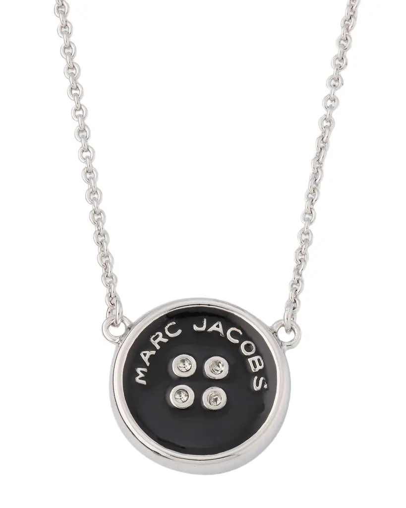 Marc Jacobs Button Pendant Necklace | Image 1 Marc Jacobs Button Pendant Necklace | Image 1
